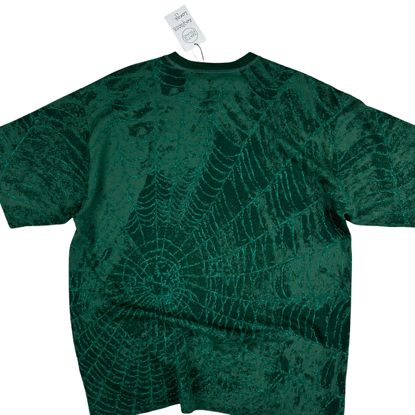 Stone Island x Supreme 2023 Green Spiderweb T Shirt - Large