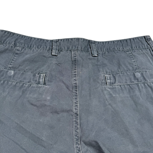 Stone Island 2017 Blue Cotton Cargo Shorts - 32" (Medium)