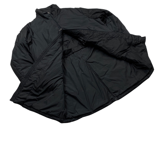 Prada Black Nylon Padded Parka Jacket - 3XL