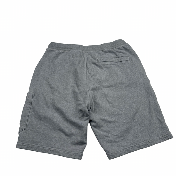 Stone Island 2021 Grey Cotton Shorts - Medium