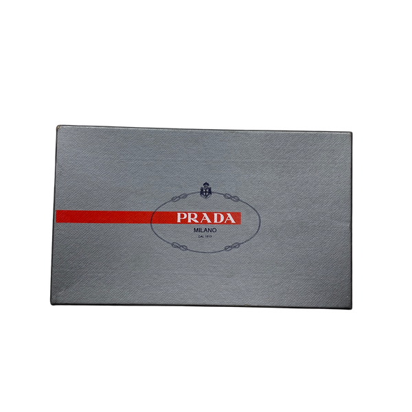 Prada America Cup Nero Grey Trainers - UK 8.5