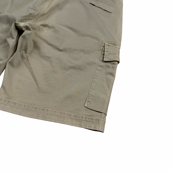 Stone Island 2024 RE Fit Beige Cargo Shorts - 29"