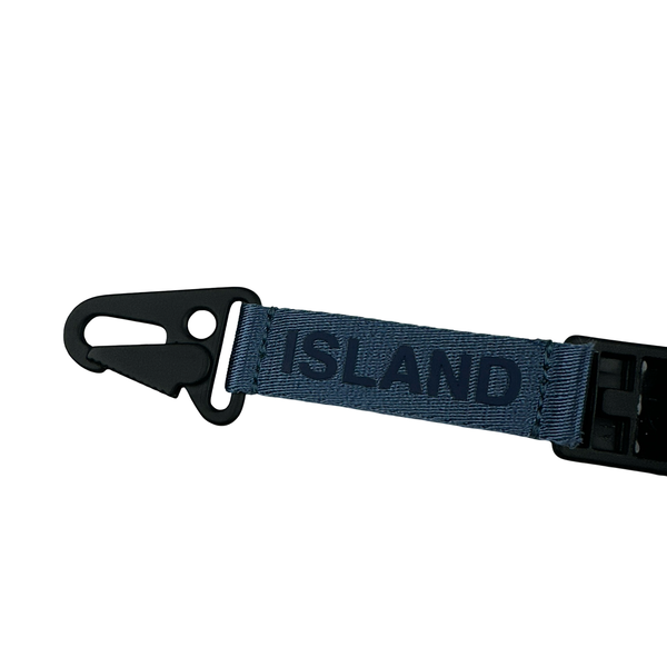 Stone Island 2023 Blue Keychain Belt Hook
