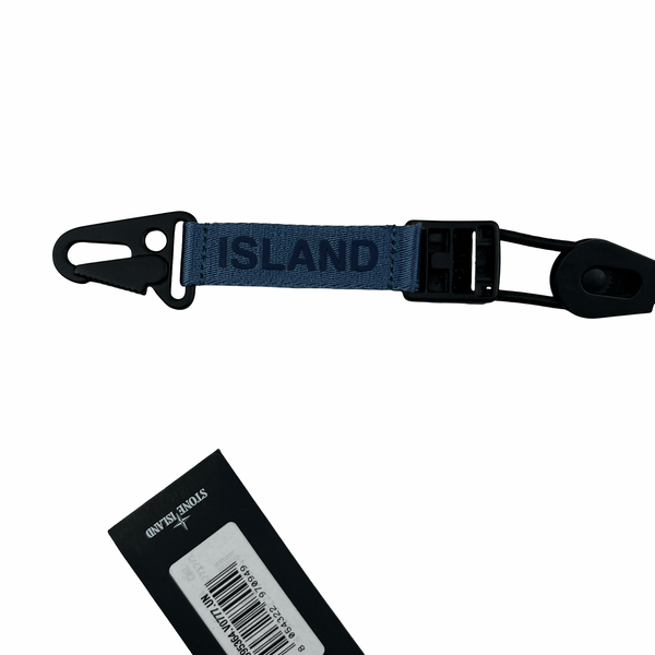Stone Island 2023 Blue Keychain Belt Hook