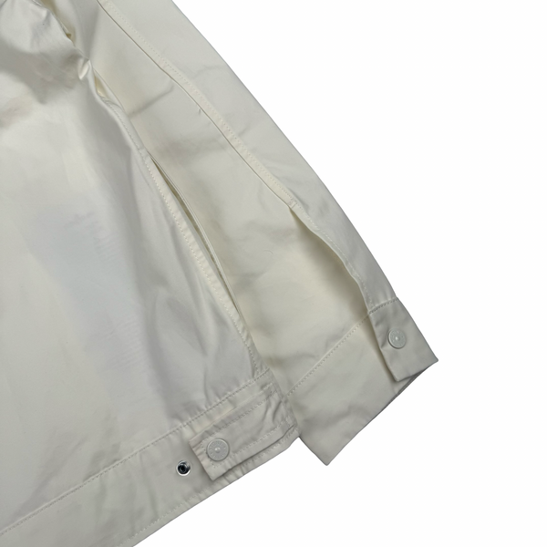 Stone Island 2024 Ivory O-Ventile Ghost Piece Overshirt - Small