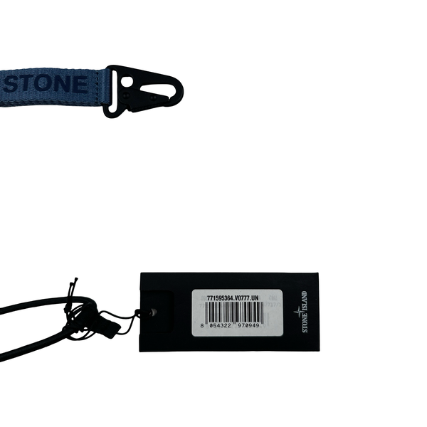 Stone Island 2023 Blue Keychain Belt Hook