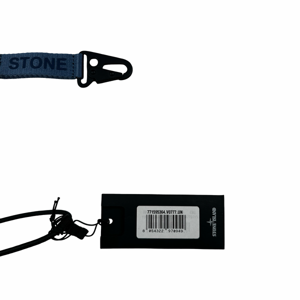 Stone Island 2023 Blue Keychain Belt Hook