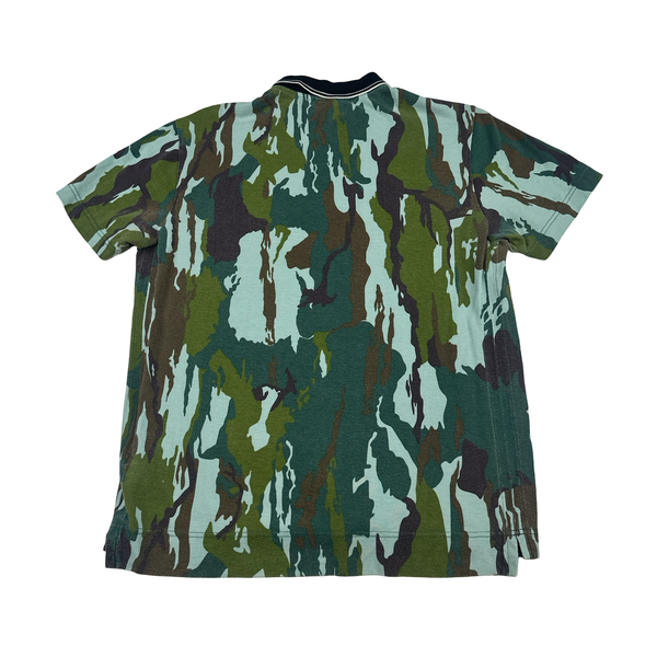 Stone Island 2015 Flowing Camo Polo Shirt - XL