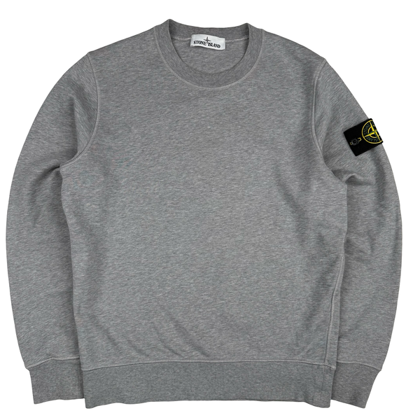 Stone Island 2021 Grey Crewneck Pullover Jumper - Small