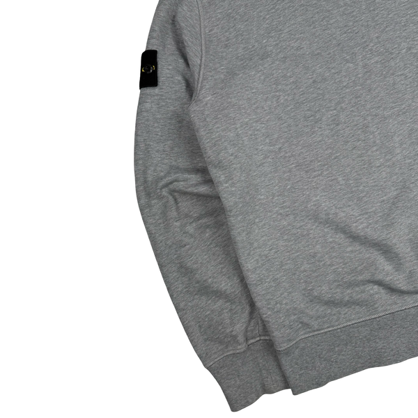 Stone Island 2021 Grey Crewneck Pullover Jumper - Small