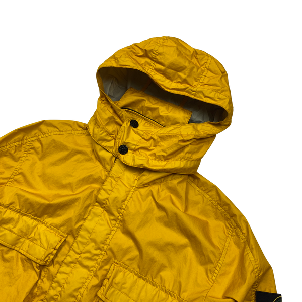 Stone Island 2017 Yellow Membrana 3L TC Multipocket Jacket - XL