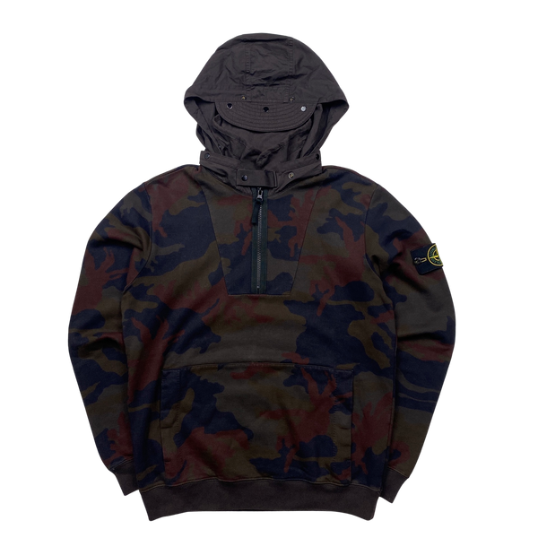 Stone Island 2012 Archive Camo Pullover Jumper - Medium