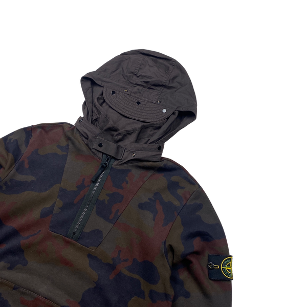 Stone Island 2012 Archive Camo Pullover Jumper - Medium