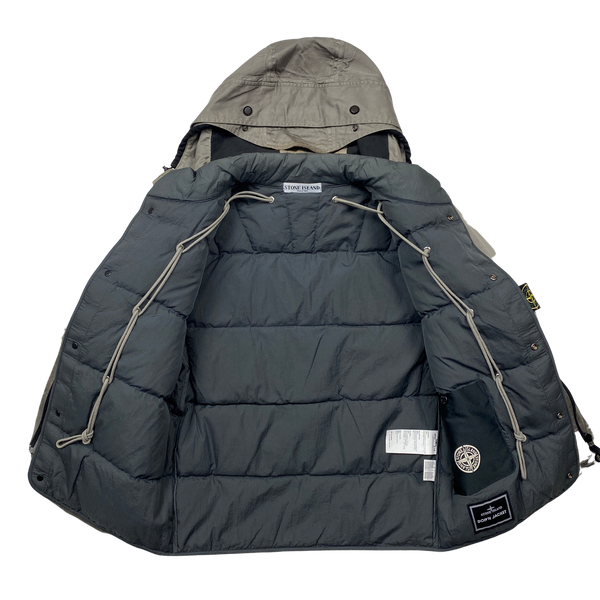 Stone Island 2009 Raso Gommato Down Lined Jacket - Small