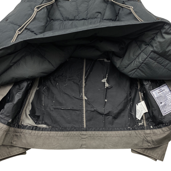 Stone Island 2009 Raso Gommato Down Lined Jacket - Small