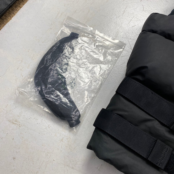 Stone Island 2015 Hidden Reflective Puffer Gilet Vest - XL