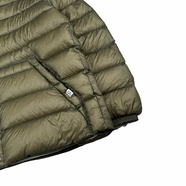 CP Company Silver Sage Down Filled DD Shell Liner Puffer Jacket - XXL