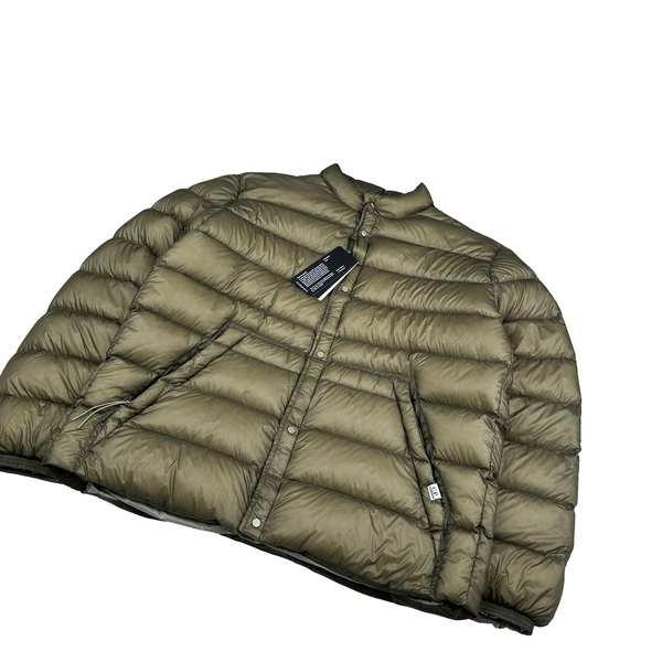 CP Company Silver Sage Down Filled DD Shell Liner Puffer Jacket - XXL