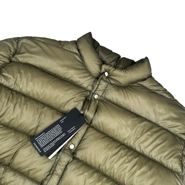 CP Company Silver Sage Down Filled DD Shell Liner Puffer Jacket - XXL