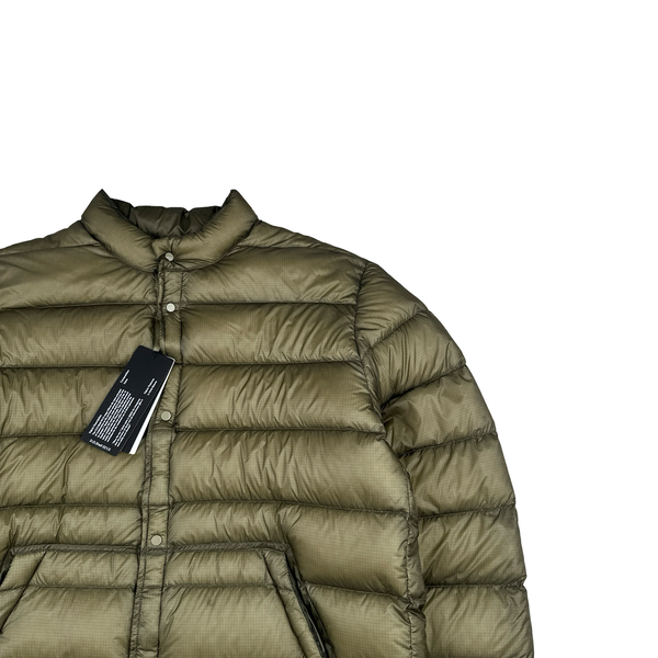 CP Company Silver Sage Down Filled DD Shell Liner Puffer Jacket - XXL