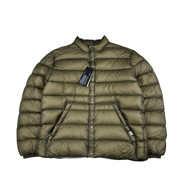 CP Company Silver Sage Down Filled DD Shell Liner Puffer Jacket - XXL