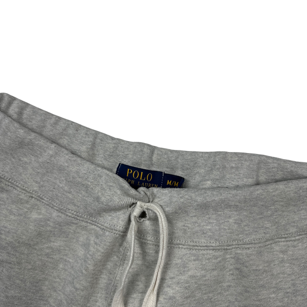 Ralph Lauren Light Grey Cotton Joggers - Medium