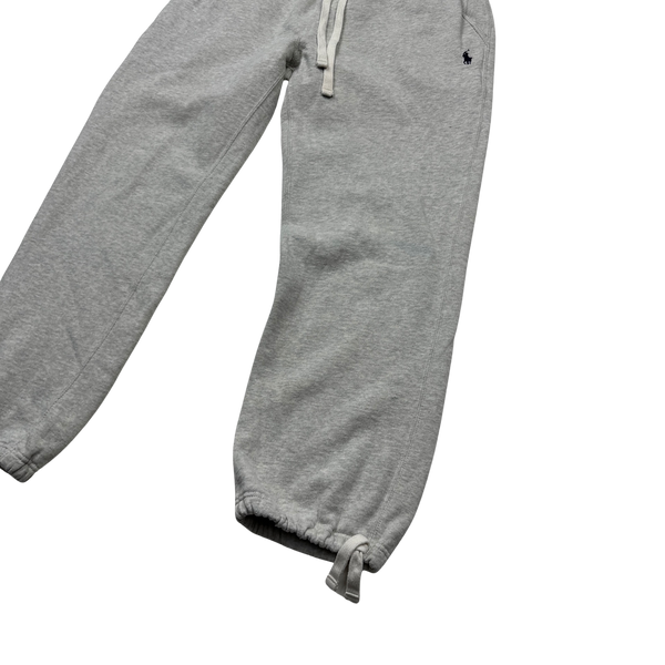 Ralph Lauren Light Grey Cotton Joggers - Medium