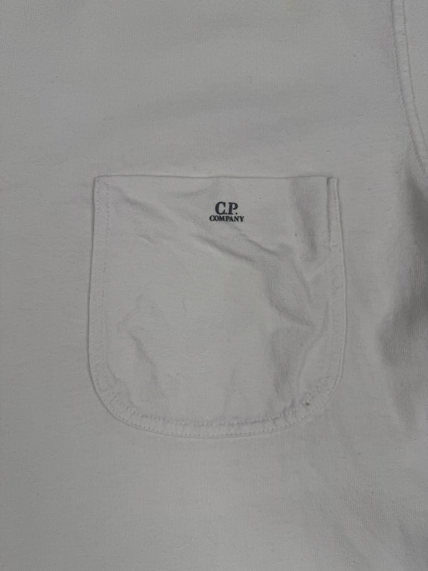 CP White Spellout Logo T-shirt - Large