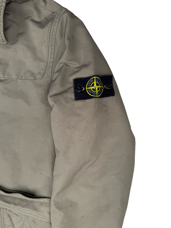 Stone Island David-TC Quilted Trench Coat - Large