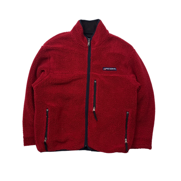 Ralph Lauren Polo Sport Sherpa Zipup Teddy Fleece - Medium