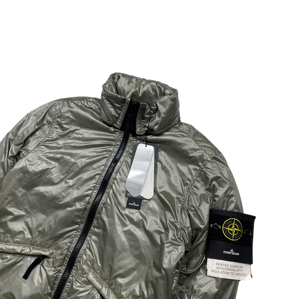 Stone Island 2018 Grey Pertex Quantum Primaloft Jacket - Small