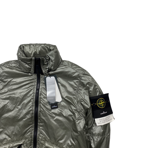 Stone Island 2018 Grey Pertex Quantum Primaloft Jacket - Small