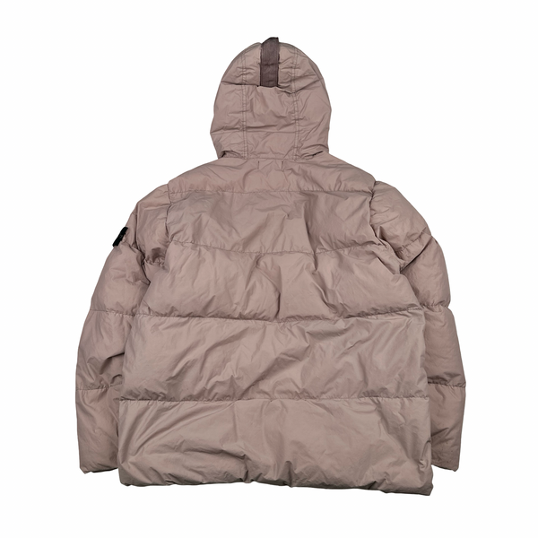 Stone Island 2022 Pink Naslan Light Watro Down TC Puffer - XL
