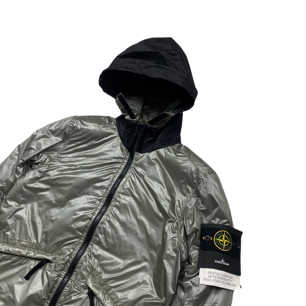 Stone Island 2018 Grey Pertex Quantum Primaloft Jacket - Small