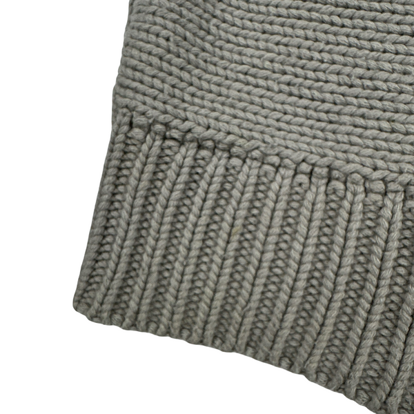 Stone Island AW/2001 Heavyweight Wool Knit Zip Up Jumper - Large