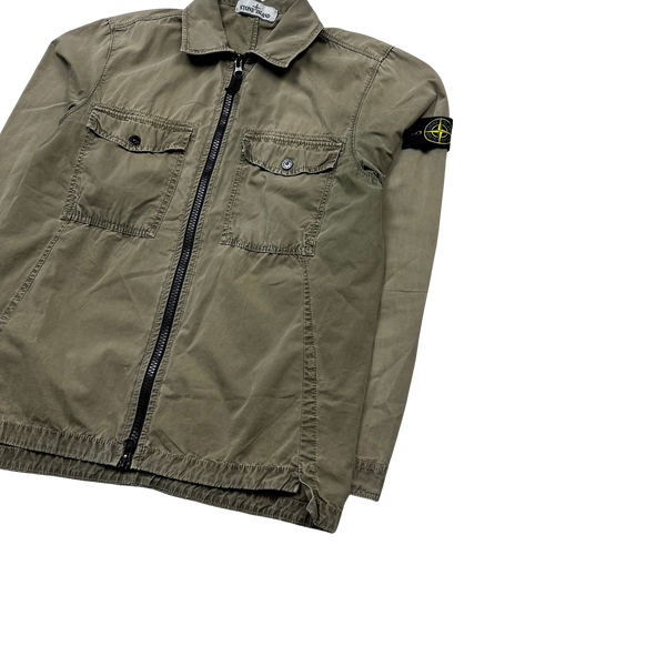 Stone island hotsell overshirt small