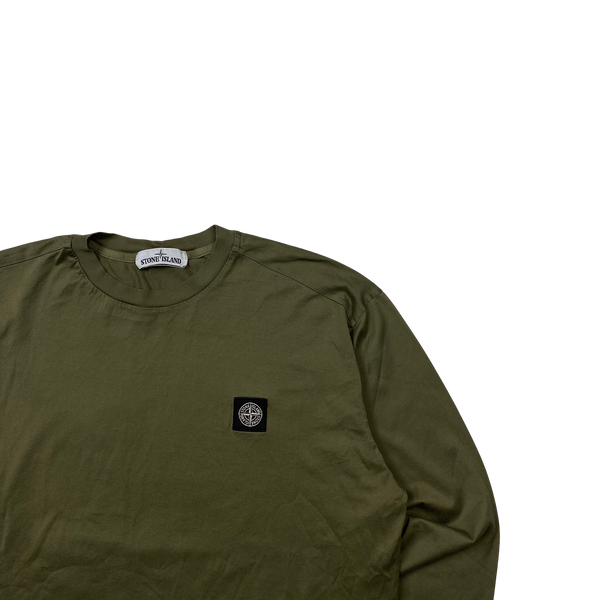 Stone Island 2020 Khaki Longsleeve Top - XXL