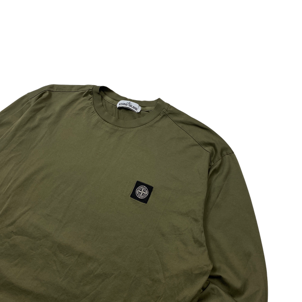 Stone Island 2020 Khaki Longsleeve Top - XXL
