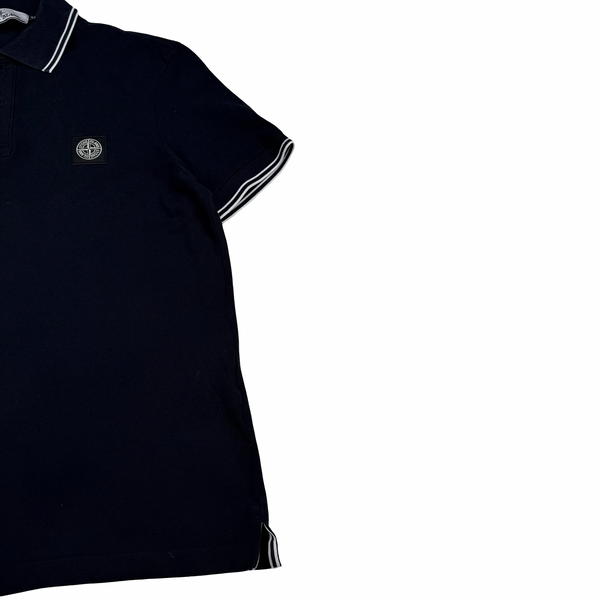 Stone Island 2022 Navy Polo Shirt - Medium