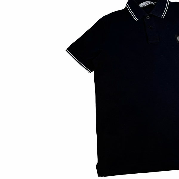 Stone Island 2022 Navy Polo Shirt - Medium