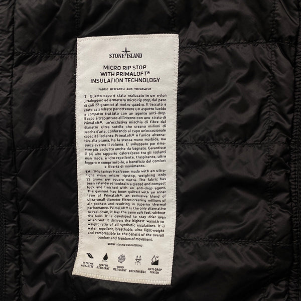 Stone island micro rip discount stop with primaloft insulation technology
