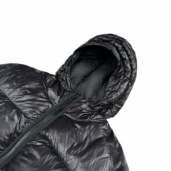 Stone Island 2017 Black Pertex Quantum Y Down Puffer Jacket - XL
