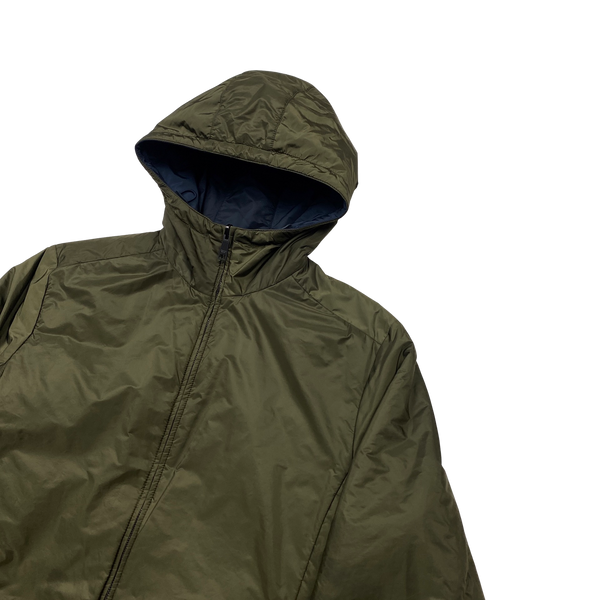 Prada Khaki/Navy Reversible Jacket - 3XL
