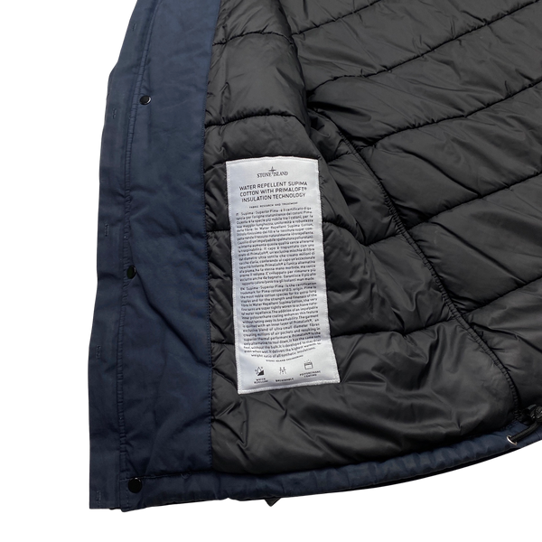 Stone Island Water Repellent Supima Cotton Primaloft Jacket - Medium