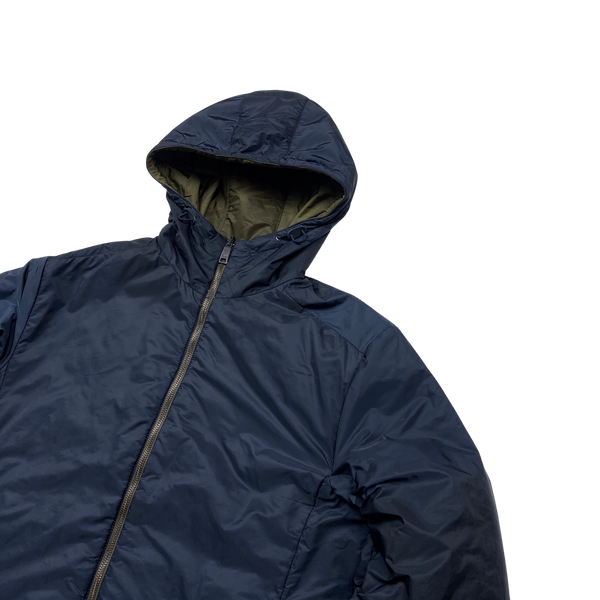 Prada Khaki/Navy Reversible Jacket - 3XL