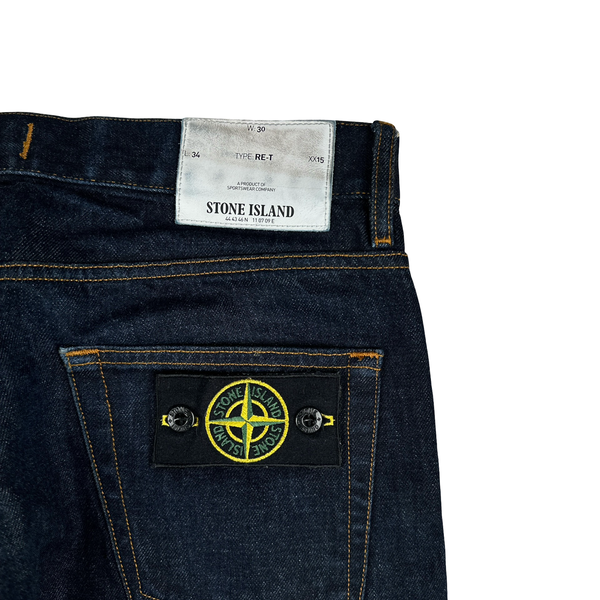Stone Island 2016 RE T Dark Denim Jeans - 30"