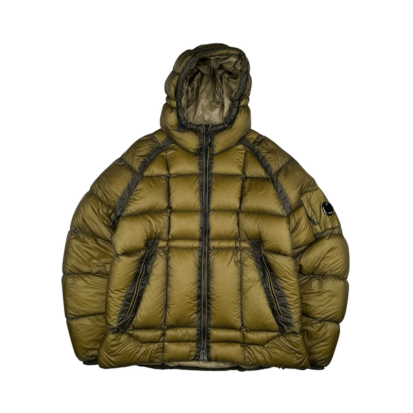 CP Company Olive DD Shell Down Puffer - 3XL