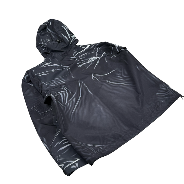 Supreme X North Face Black 2023 Graphic Printed Taped Seam shell Jacket - Large