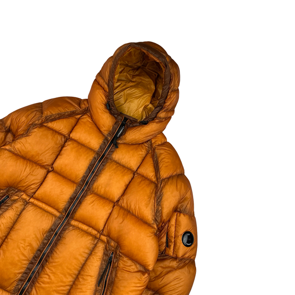 CP Company Orange DD Shell Down Puffer Jacket - 3XL