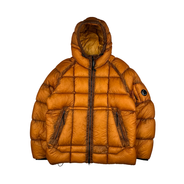 CP Company Orange DD Shell Down Puffer Jacket - 3XL